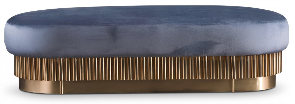 Sëtzpolster Bankpolster Sëtz Hocker Bank Stoff Holz Stil Designer Fousshocker