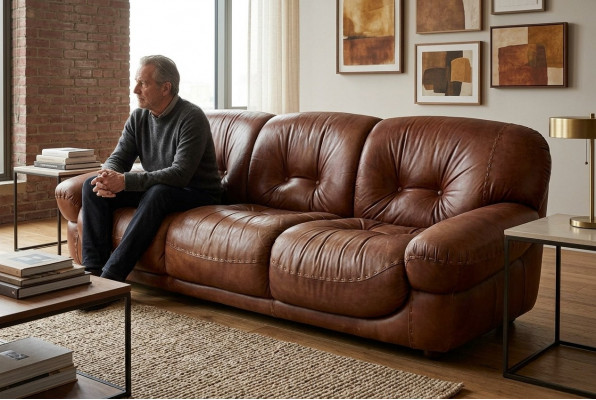 Chesterfield Klassesch Drësëtzer Canapé Wunnlandschaft Textilcanapé 3 Sëtz Couch