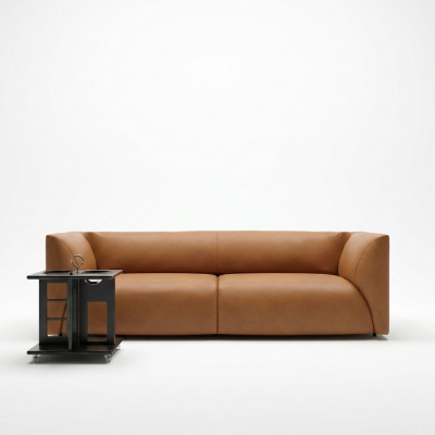 Chesterfield 4-Sëtzer Polster Sofas Design Luxus Sofa Textil Canapéen Nei