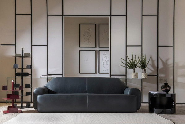 Sofa Wunnzëmmer Miwwelen Dräisëtzer Sofacen Italienesch Lieder Couche Luxus Polsterung