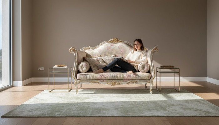 Designer Canapé Miwwelen Sofas 4 Sëtzer Véiersëtzer Polster Canapé Stoff Polster Miwwelen