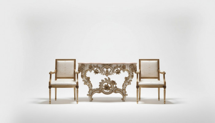 Konsolendësch Couchtisch Couch Holz Dësch Antik Stil Niewendësch Konsolen Nei
