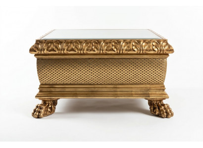 Couchtisch Design Miwwelen Stil Barock Holz Italienesch Dësch Dëscher Couchtischen