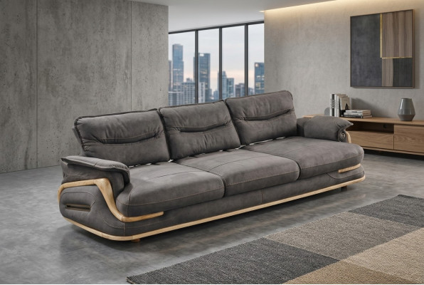 Sofa Canapé Polster Dräisëtzer Canapéen Luxus Miwwelen Italieneschen Design 3er Sofae