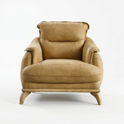 Fauteuil 1 Sëtzer Wunnzëmmer Relax Design Italienesch Miwwelen Ariichtung Italien