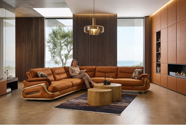 Eck-Sofa Design Sofa Eckcouch Sofae Couchen Wunnlandschaft Eckgarnitur