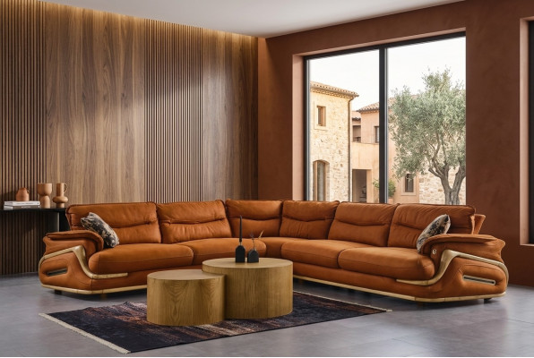 Eck-Sofa Design Sofa Eckcouch Sofae Couchen Wunnlandschaft Eckgarnitur