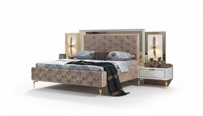 Chesterfield Bett Polster Design Luxus Duebel Hotel Italienesch