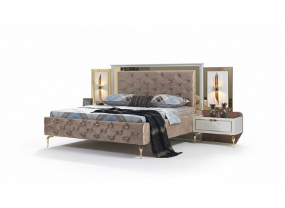 Chesterfield Bett Polster Design Luxus Duebel Hotel Italienesch