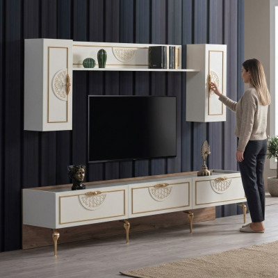 TV-Schaf Italienesch Miwwelen Wunnzëmmer Kommode Luxus Sideboard