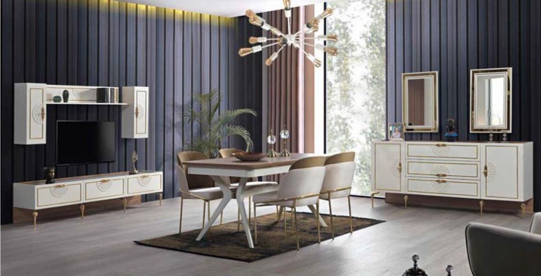 Konsoletisch Spigel Sideboard XXL Konsol Kommode Sideboards 3tlg