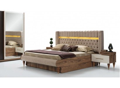 Bett Duebelbett Better Miwwelen Ariichtung Neit Schlofzëmmer Miwwelen Design