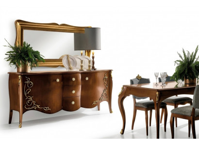Miwwelen Kommod Sideboard Schaf Klassesch nei Kommoden Holz Schief Anrichte
