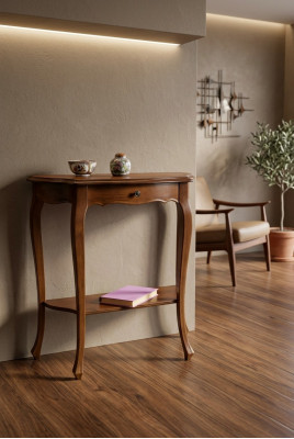 Konsolendësch Designer Holz Dësch Konsol Konsolendëscher Schmink Konsol Miwwelen