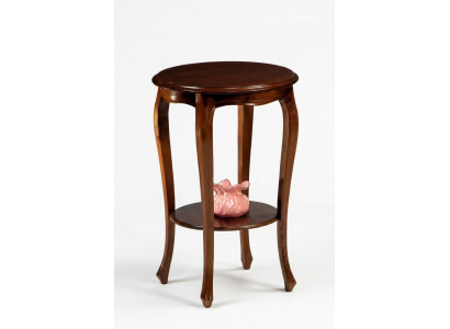 Konsoleteecheldëscht Couchtisch Beistelltisch Kaffisdësch Couch Holz Dësch Antik Stil