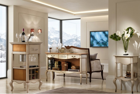 Kommodeschief, Tiräng aus Holz, Kommoden, Wunnzëmmer, Sideboard, Schaf, Schief, Massivholz.