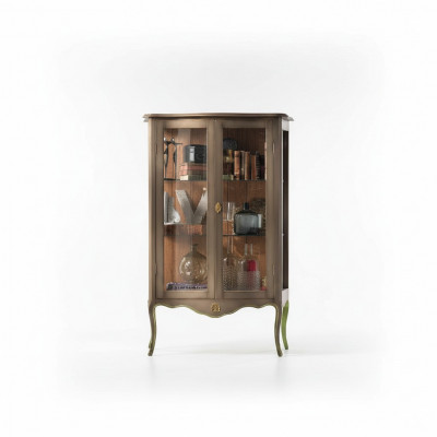 Glasvitrin Wunnzëmmer Vitrin Sideboard Vitrinen Iesszëmmer Sideboard Miwwelen Nei