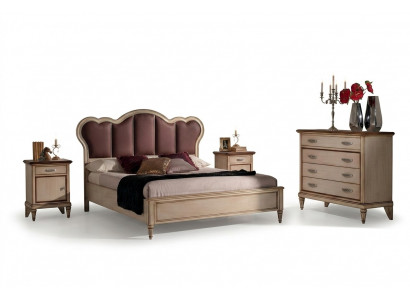 Bett Nuetsdësch Kommode Schlofkummer Set Design Klassesch Luxus Better Neit