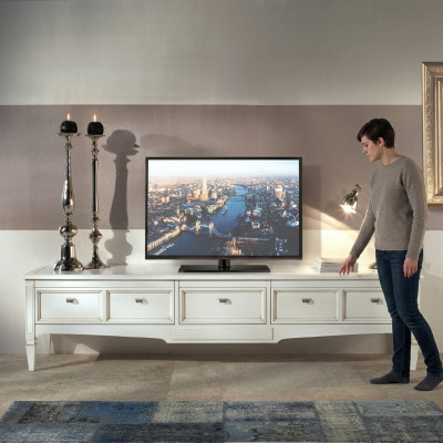 Servant Schachbriet TV Dësch LED Affichage Wunnzëmmer Schaf 220cm Sideboard nei