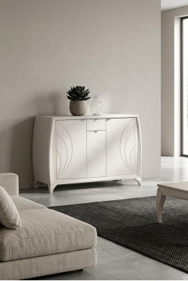 Kommod Schëffer Holz Sideboard Schaf Schief Massiv Kommoden Wunnzëmmer