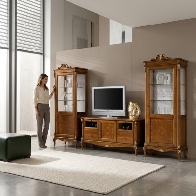 Televisiounsschaf Wunnzëmmer Säitleescht RTV Schaf Italeenesch Barockmiwwelen