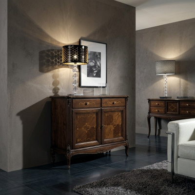 Kommode Wunnzëmmer Kommoden Tiräng Holz Kleederschief Massiv Sideboard Nei