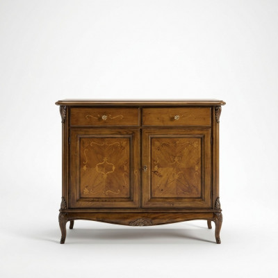 Kommode Wunnzëmmer Kommoden Tiräng Holz Kleederschief Massiv Sideboard Nei