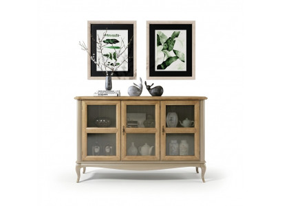 Kommode Sideboard Regal Schaf Schief Massiv Holz Miwwelen aus Italien Schranken