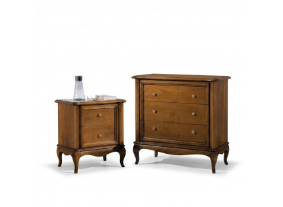Nuetsdësch Konsole Schlofkummer Sätzendësch Modernen Design Miwwelen Holz brong