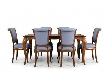 Stillen Wunnzëmmer Iesszëmmer Lehnstee Polsterstull ouni Armlehn Luxus Fauteuil