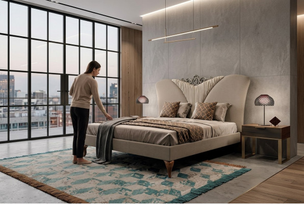 Bett Duebelbett Massiv Holz Schlofziemmer Better Miwwelen Vaccari cav giovanni Nei