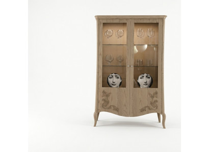 Wunnzëmmer Kommode Glas Schaf Vitrin Iesszëmmer Kommode Holz Schief Miwwelen
