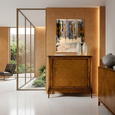 Kommoden Holz Schief Anrichte Miwwelen Kommod Klassesch nei