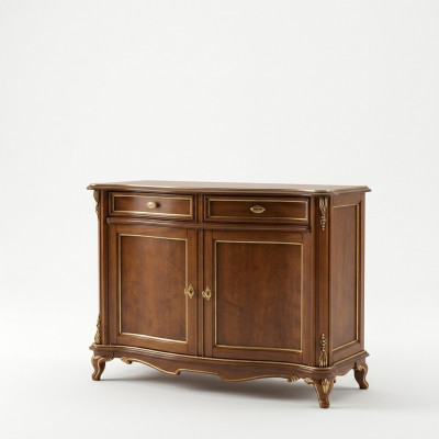 Säitenschränk Holz Schaf Mobilier Kommoden Braun Kommode Anrichte Sideboard Massiv