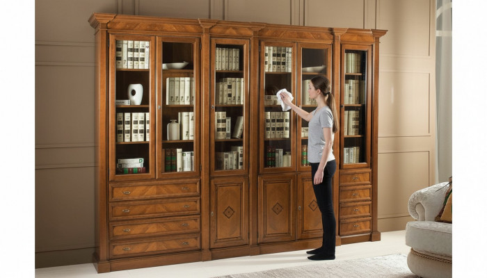 Bicher Regal brong Vitrinen Schaf Bicherschaf Vitrin Bicheregal Regaler Nei