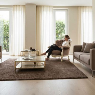 Fauteuil 1 Plaz Stoff Lounge Luxus Club Polster Plaz Neit Fauteuil Design Canapé gëtt