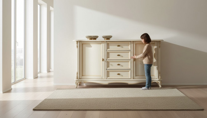 SchiefERT Holz Schlofzëmmer Miwwelen Kommod Sideboard Kommoden SchiefERT Design