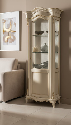 Schief, Regal, Akteschaf, Glasschaf, Modern Schaf, Luxus Vitrine, Holzmiwwel.