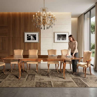 Iessdësch Design Miwwelen Ariichtung Dëscher Holz Dësch Iessdëscher Luxus Italienesch