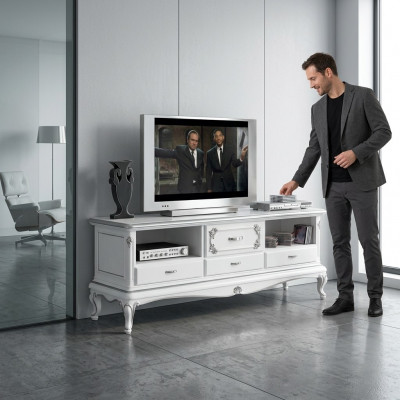 TV Schaf Lowboard RTV Miwwel Schief Wäistzëmmer-Schaf Sideboard RTV Kommode