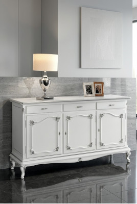 Kommoden Italienesch Miwwelen Massiv Spigel 2tlg Kommode Säitestill Schaf Holz