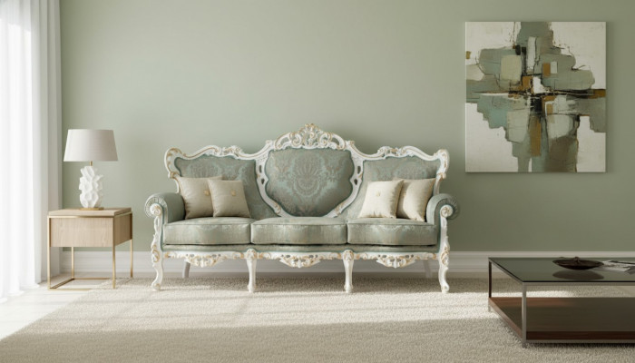 Dräisëtzer Couch Polster Luxus Sofa Sëtz Sofas Zëmmer Miwwelen 3er Italien Design