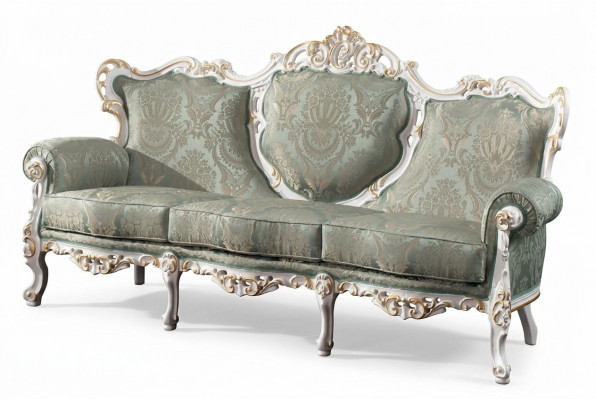 Dräisëtzer Couch Polster Luxus Sofa Sëtz Sofas Zëmmer Miwwelen 3er Italien Design