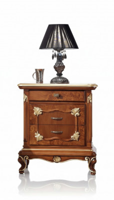 Nuetsdësch Design Konsole Säitentesselen Schlofkummer Holz Luxus Konsolen Nei