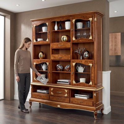 Bicher Regal brong Vitrinnen Schaf Bicherschaf Vitrinn Bicherregal Regaler Nei