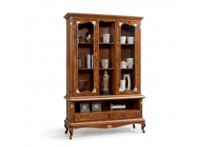 Vitrine Glas Schaf Schief Vitrinen Holz Kommode Italienesch Miwwelen Brong.