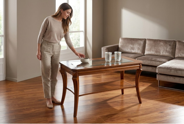 Niewendëscheler Dëscher Salondësch Kaffisdësch Design Dësch Wunnzëmmerdësch Miwwelen