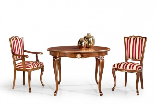 Grupp Set 2x Stull Iesszëmmer Stull Stiller Holz Luxus Iessgrupp Garnitur Miwwelen