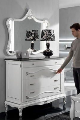 Luxus Kommode Spigel Grupp Holz Konsole Sideboard Schiefen Kommoden Konsolen