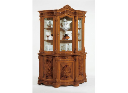 Vitrine Italienesch Luxus Miwwelen Vitrinen Anrichte Schaf Glas Design Schiefcher